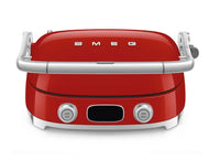 Smeg - Multifunction Grill | Red | 50s | Contact Grill