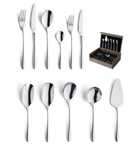 Amefa - Cuba 78-piece Cutlery Set 12 People - Silver Amefa - Cuba 78-delige Bestekset 12 Personen - Zilver Bestekset Amefa