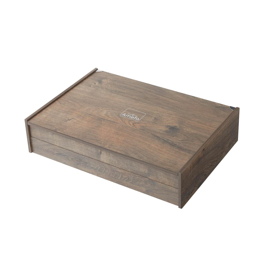 Amefa - Ventura gold 24-pc Cutlery set in wooden canteen Amefa