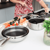 Cook & Pan - Honey Koekenpannenset 3-delig Pannenset Cook & Pan