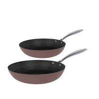 Ensemble de 2 poêles à frire Cook & Pan - Honey Taupe of Mind