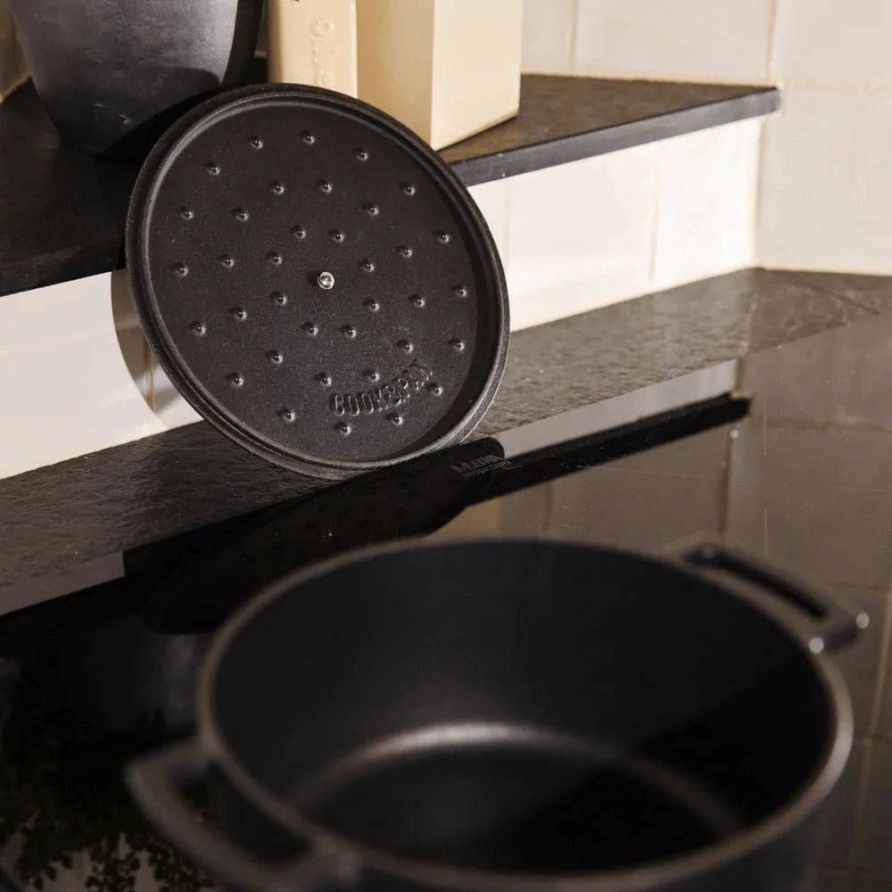 Cook & Pan - Signature Gietijzeren Braadpan 28 cm - 6.5 liter Braadpan Cook & Pan