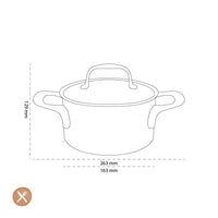 Demeyere - Atlantis 7 Kookpan met deksel 16 cm Kookpan Demeyere
