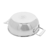 Demeyere - Silver 7 Conische sudderpan 24 cm met dubbelwandig deksel Braadpan Demeyere