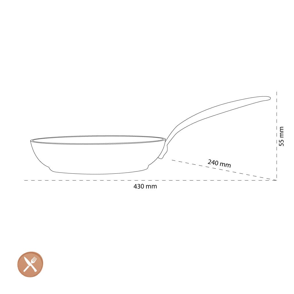 Green Pan - Barcelona Pro koekenpan met keramische antikleeflaag 24 cm Green Pan