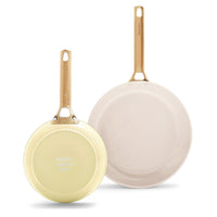 GreenPan - Padova Blush/Sunshine Yellow 4-delige Koekenpannenset 20/26/28 cm Pannenset GreenPan