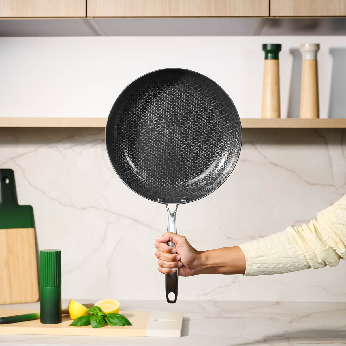 Cook & Pan - Ensemble de poêles à frire au miel 2 pièces