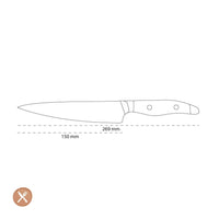 Kai Shun - Nagare Black Officemes (15,0 cm) Kai Shun