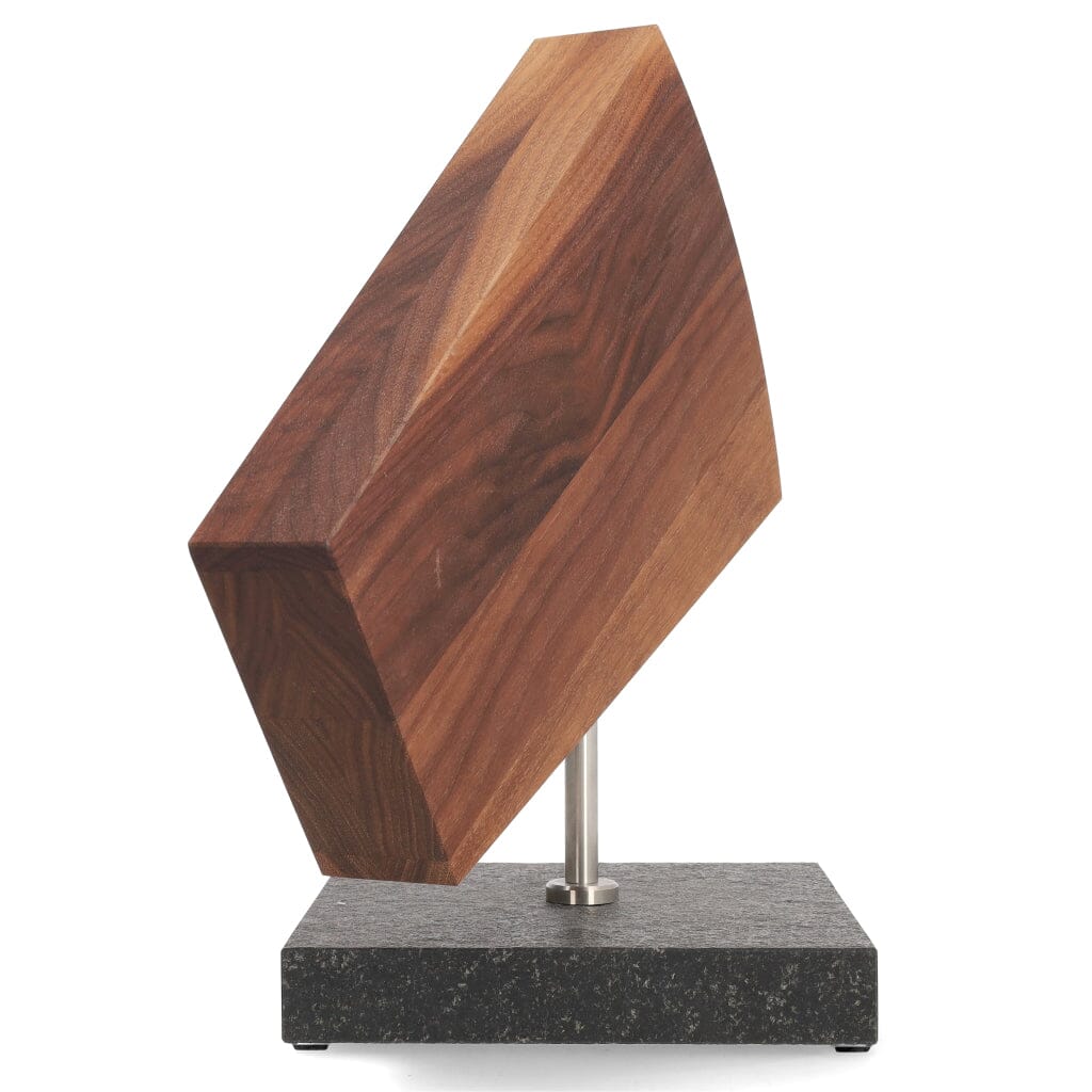 Kai Shun - Roterend Messenblok Graniet/Walnoot Kai Shun