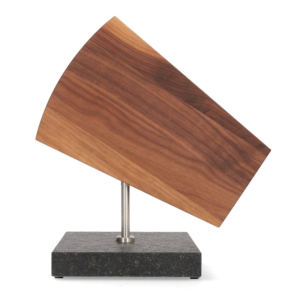 Kai Shun - Roterend Messenblok Graniet/Walnoot Kai Shun