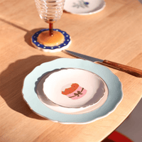 &Klevering - Assiettes à pâtisserie Feast - Lot de 6 &Klevering