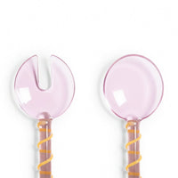 &Klevering - Saladebestek Sling - Roze &Klevering