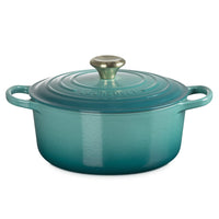 Le Creuset - Signature Braadpan - Bleu Riviera - 24 cm Le Creuset
