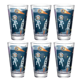 Leonardo - Tumbler L 300ml space Leonardo - Bambini Avventura 300ml Ruimte - 6 stuks Waterkan Leonardo
