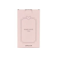 Lepelclub - Chamapgne Coupe - Hart - Transparant Champagne glazen LepelClub