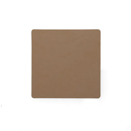 Lind DNA - Coaster Square Nupo Clay Brown Lind DNA - Onderzetter Vierkant Nupo Klei Bruin Onderzetter Lind DNA
