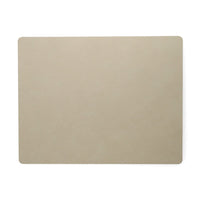 Lind DNA - Placemat Vierkant L Nupo Oester Wit Placemat Lind DNA