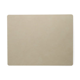 Lind DNA - Tablemat Square L Nupo Oyster White Lind DNA - Placemat Vierkant L Nupo Oester Wit Placemat Lind DNA