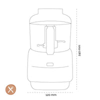 Magimix - Le Micro Hakmolen Zwart Hakmolen Magimix