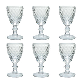 Medard de Noblat - Diamond Wine Glass 20cl Transparent (set of 6) Medard de Noblat - Diamond - Wine Glass 20cl - Clear (set of 6) Medard de Noblat