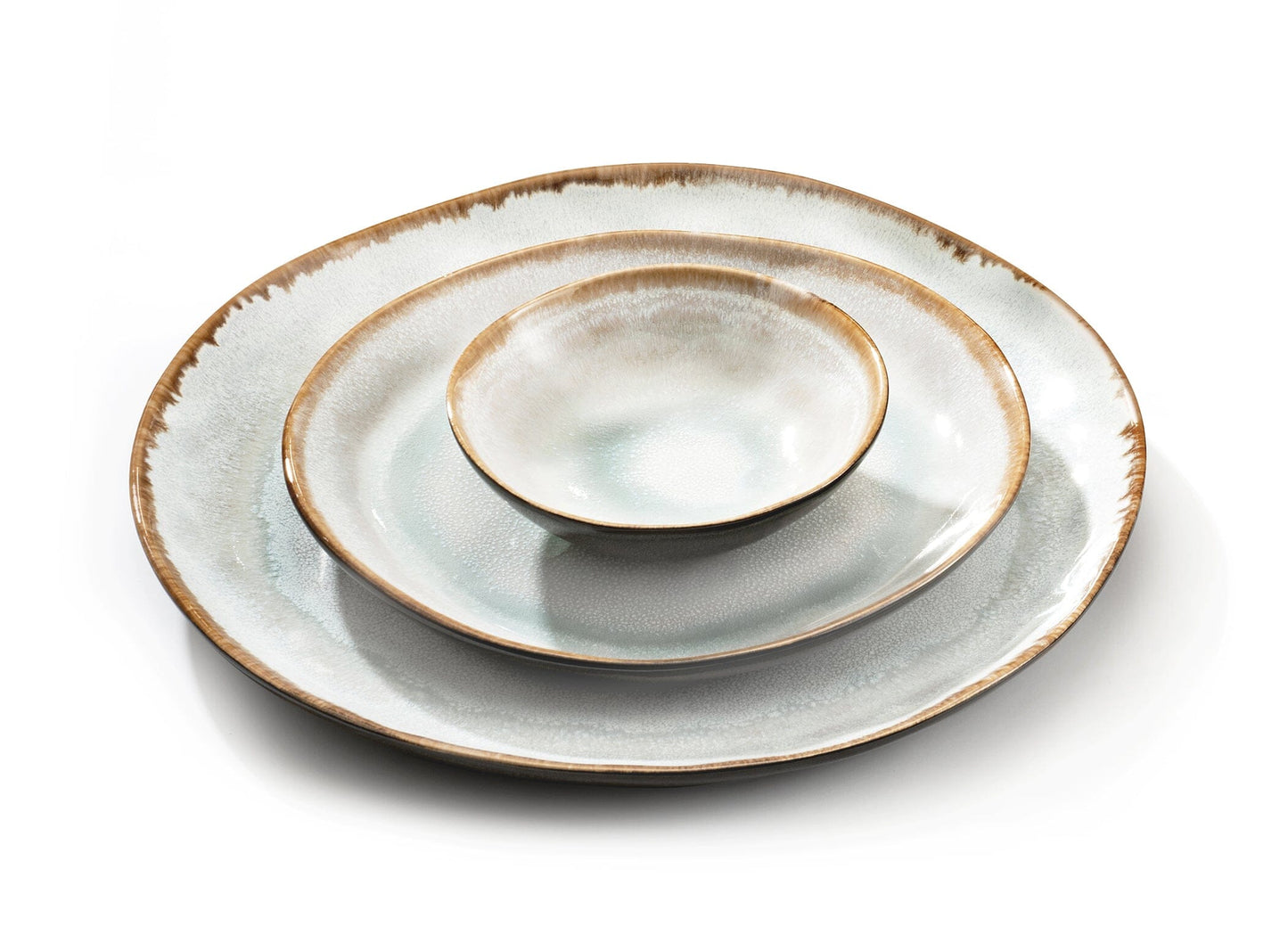 Medard de Noblat - Shadow Aqua Ontbijkom 13.5 cm (set van 6) Kommen Medard de Noblat