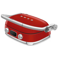 Smeg - Multifunction Grill | Red | 50s | Contact Grill