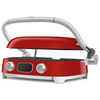 Smeg - Multifunction Grill | Red | 50s | Contact Grill