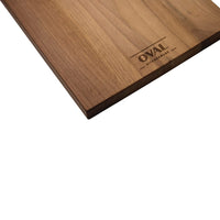 Oval - Pure Walnut Wood Serveerplank 49 x 20 x 2 cm Oval Kitchenware