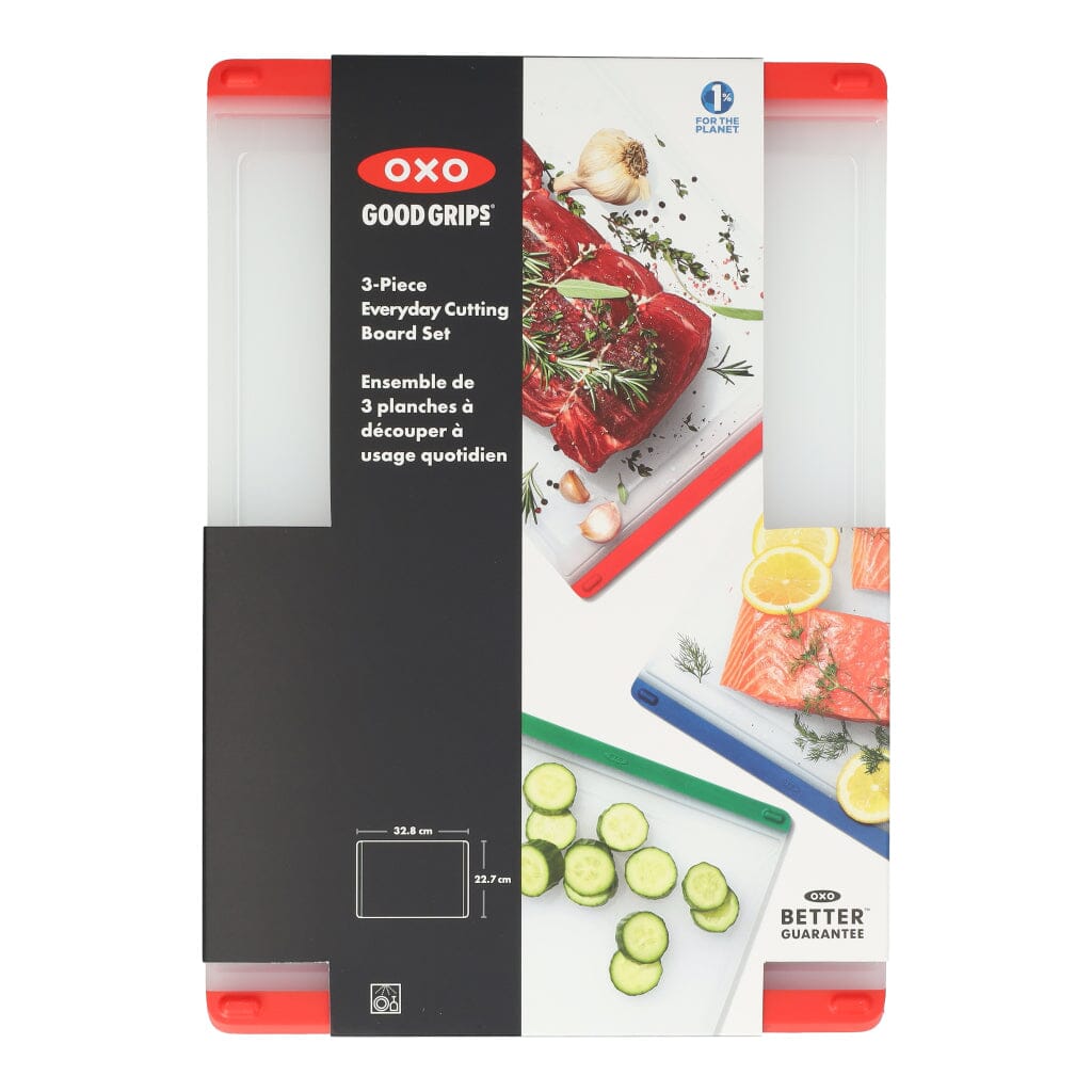 OXO Snijplank 22,7 x 32,7 cm, set a 3st. OXO