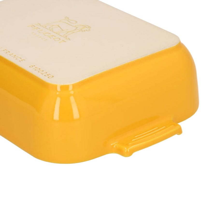 Peugeot - Appolia Ovenschaal Rechthoekig 25 cm Saffraangeel Ovenschaal Peugeot