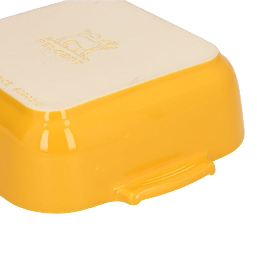 Peugeot - Appolia Ovenschaal Vierkant 21 cm Saffraangeel Ovenschaal Peugeot