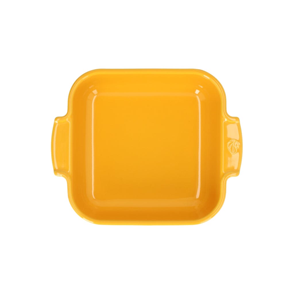 Peugeot - Appolia Ovenschaal Vierkant 21 cm Saffraangeel Ovenschaal Peugeot