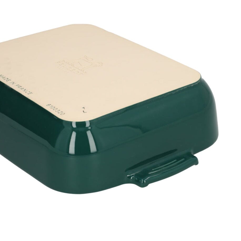 Peugeot - Appolia Rechthoekige ovenschaal 32 cm bosgroen Peugeot