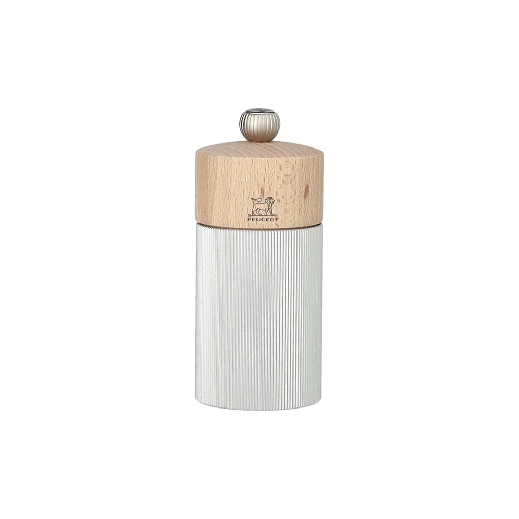 Peugeot - Line Zoutmolen Aluminium Naturel 12 cm Zoutmolen Peugeot