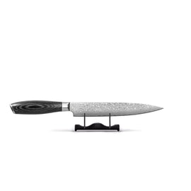 Shinrai Knives - Damast Pakka Wood Carving Knife 20 cm Shinrai Knives - Damast Pakka Wood 3-Delige Messenset Messenset Shinrai Knives