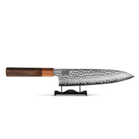 Shinrai Knives - Kigami Exclusive Damascus 3-delige set - Koksmes + Nakiri + Schilmes Messenset Shinrai Knives