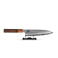 Shinrai Knives - Kigami Exclusive Damascus 5 pièces - Couteau de chef + Couteau à pain + Nakiri + Santoku + Couteau d'office Set de couteaux Shinrai Knives