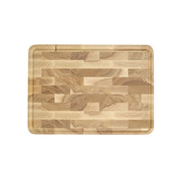 Planche à découper en frêne de luxe Shinrai Knives - Bois de bout - 35 × 25 × 2,5 cm