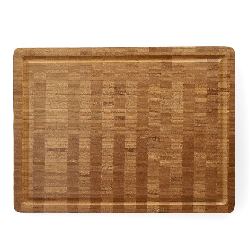 Shinrai Knives - Luxe Snijplank Massief Bamboehout - 40 x 30 x 4.5 cm Bamboe snijplank Shinrai Knives