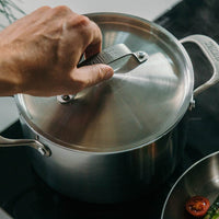 Skottsberg - Stainless Steel Kookpan 20 cm met deksel Kookpan Skottsberg