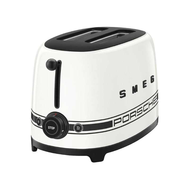 Smeg - Broodrooster | Wit | Porsche Edition | Toaster 2x2 Broodrooster Smeg