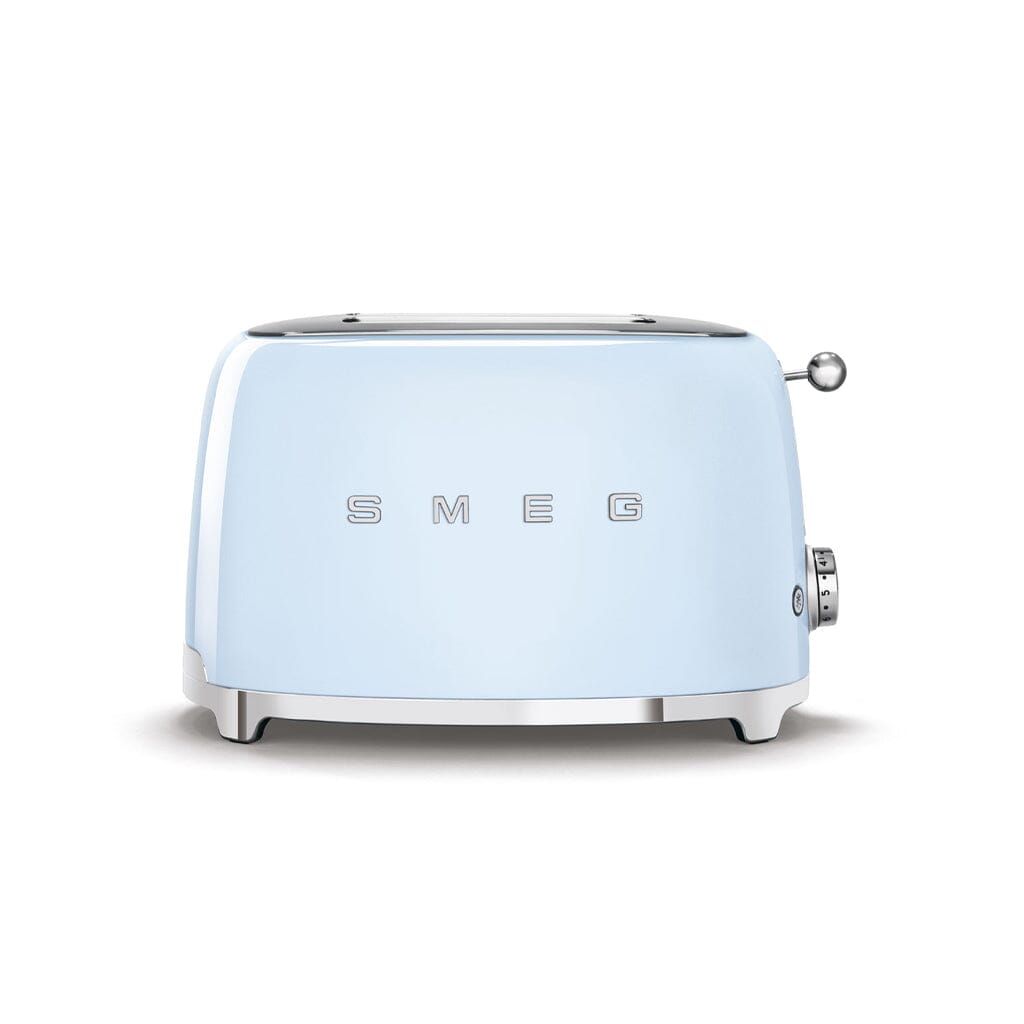 Smeg - Broodroosters | Pastelblauw | Jaren 50 | Toaster 2x2 Broodrooster Smeg