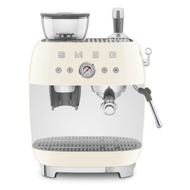 Smeg - Espresso Machine | Crème | 1950s | Manual espresso machine with integrated bean grinder Smeg - Espressomachine | Crème | Jaren 50 | Handmatige espressomachine met geïntegreerde bonenmaler Handmatige Espressomachine Smeg