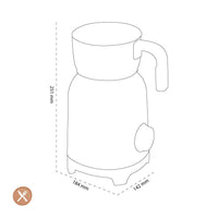 Smeg - Melkopschuimer | Watergroen | Jaren 50 | Inductie melkopschuimer Melkopschuimer Smeg