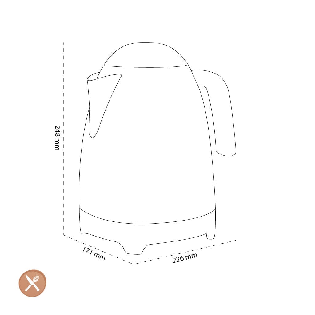 Smeg - Waterkoker | Roze | Jaren 50 | Kettle Standard Waterkoker Smeg