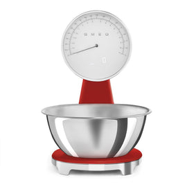 SMEG - Scale Digital 50s Red SMEG - Weegschaal Digitaal Jaren 50 Rood Keukenweegschaal Smeg