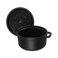 Staub - Ronde cocotte 26 cm - zwart Staub