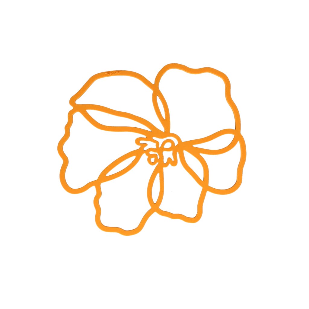 Tools2Cook - Siliconen Onderzetter Poppy Orange Onderzetter Tools2Cook