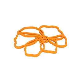 Tools2Cook - Silicone Coaster Poppy Orange Orange Tools2Cook - Siliconen Onderzetter Poppy Orange Onderzetter Tools2Cook