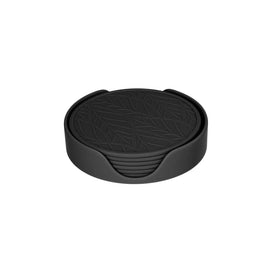 Tools2Cook - Silicone Coaster Set (7 pieces) Black Pepper Tools2Cook - Siliconen Onderzetterset (7 stuks) Black Pepper Onderzetter Tools2Cook